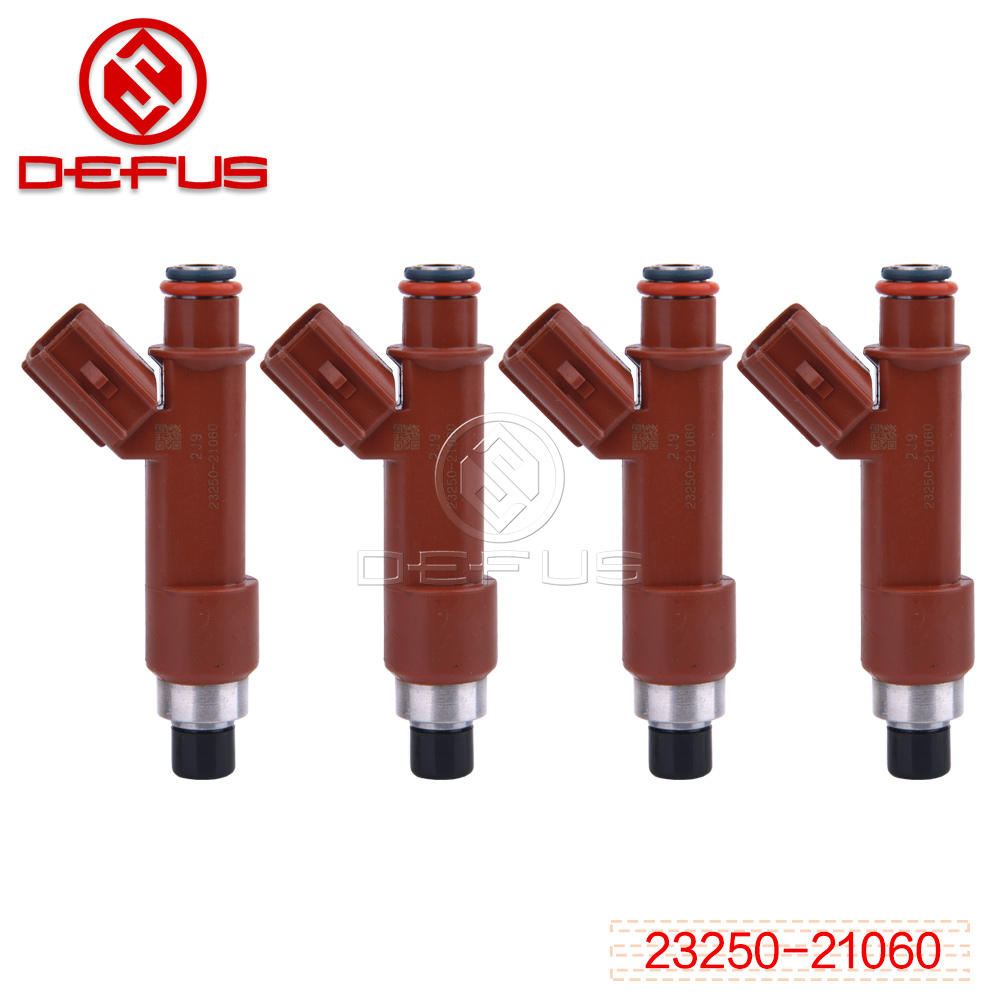 DEFUS Fuel Injectors OEM 23250-21060 For Toyota Yaris NCP90 NCP92 2NZFE 2005-2013